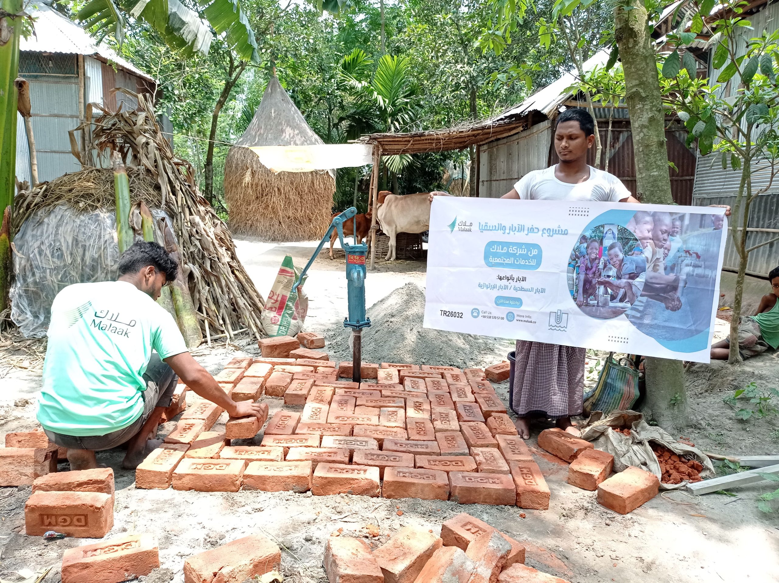 Water wells for vulnerable communities in Africa and Asia